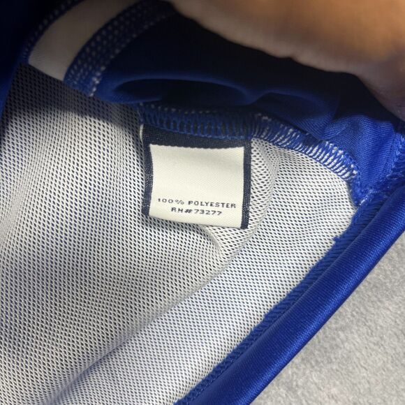 FILA Polo Shirt Men's Large Navy Blue Polyester Golf Performance Short Sleeve - Picture 6 of 7